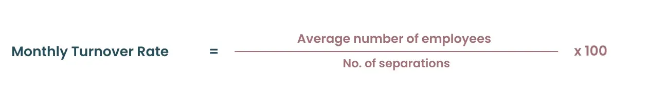 How to Calculate Monthly Turnover Rate? 