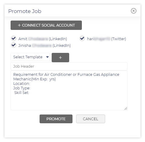 Promote Job