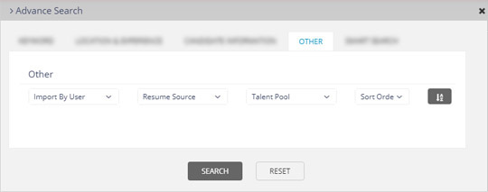 Talent Pool Search